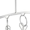 Set of 2 Waikas Stainless Steel Sock and Underwear Hangers with 8 Clips | Perfect for Drying Baby Clothes and Towels