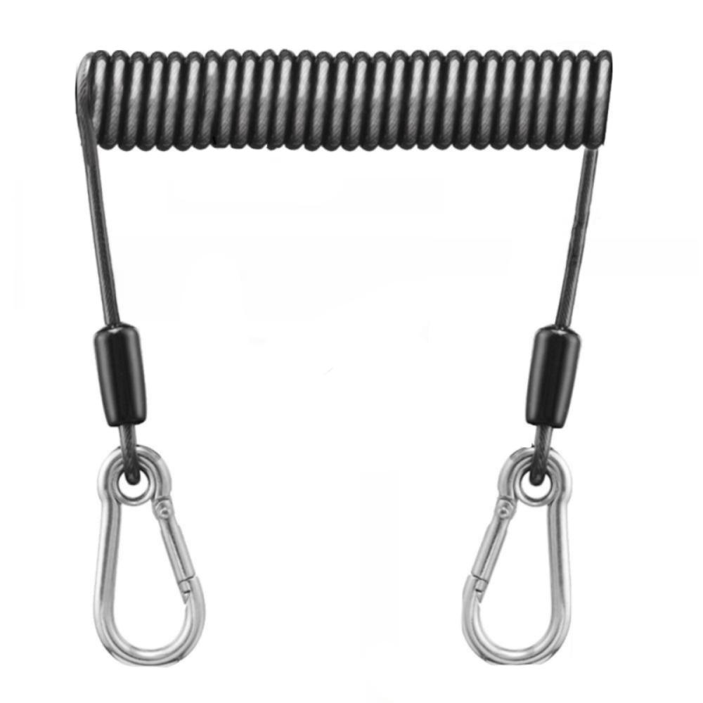 Telescopic Fishing Lanyard Anti-drop Spring Rope Fishing Fishing Safety Rope Fishing Supplies