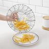 Foldable Fry Basket Multifunction Steam Rinse Strain Drainer Basket Mesh Basket Strainer Vegetable Washer Basket Kitchen Gadget6