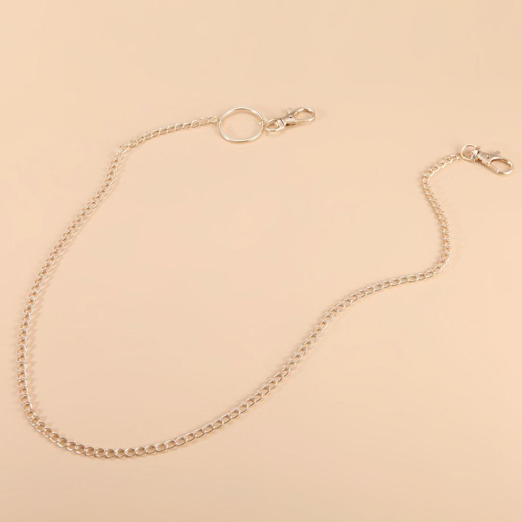 Европейская и американская хип-хоп панк модная цепочка на тело - трендовая цепочка на талию и брюки