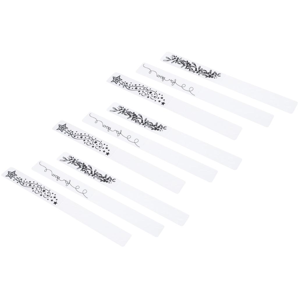 9 шт. Цветочная пластиковая папка для тиснения для самостоятельного изготовления тисненых пластин