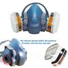 7503 Chemical Respirator Protective Mask Industrial Paint Spray Can Matched with 6000 Filter Anti Organic Gas