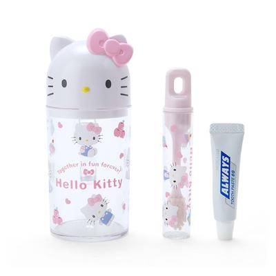 Sanrio Sanrio Hello Kitty Набор зубных щеток Набор зубных щеток Hello Kitty 12 x 7 x 5 см Персонаж SANRIO 983829 (САНРИО) &