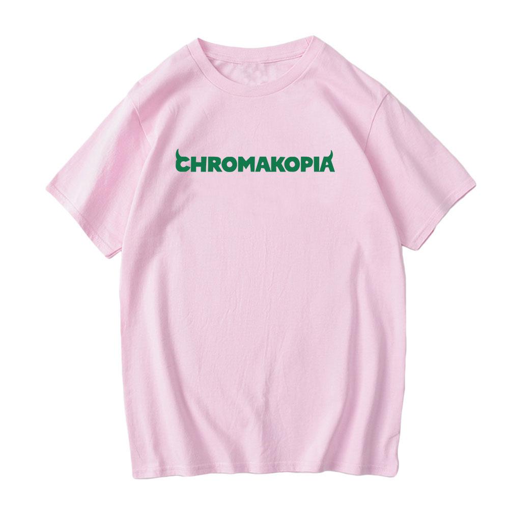 Chromakopia Tylerr The Creator Tshirt 2024 New Album Graphic Green T-shirt Cotton Short Sleeve Unisex Tee-shirt O-neck Men Tees