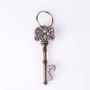 Retro Bottle Openers Portable Key Chains Creative Metal Keyrings Pendant Accessories