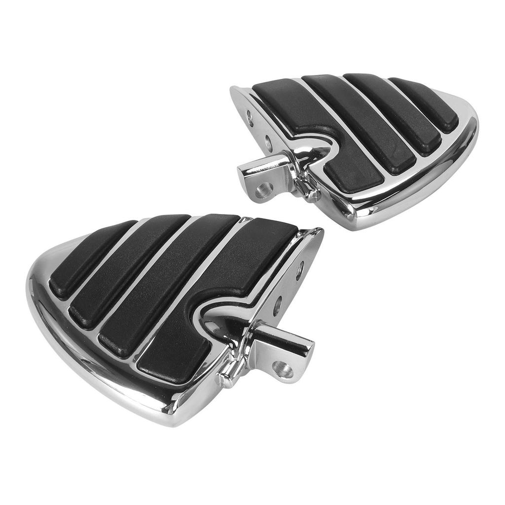 Металлические мотоциклетные подножки в форме рыбы для Harley Softail - Передние и задние