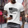 Men's Printed Short Sleeve T-Shirt Men's Loose Casual Short Sleeve Top