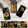 Чехол для телефона Art Sunflower Lovely Coque для iPhone Xiaomi Mi Samsung Galaxy Redmi Note AS 11 12 13 14 15 16 22 23 24 5G Pro Plus Max Fe Ultra