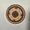 Woven flower Persian carpet small coaster retro style rubber non-slip computer mats wholesale merchants cheap mouse pad desk mat