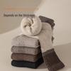 "Unisex Retro Thick Velvet Wool Anti-Pilling Mid-Tube Socks - Autumn & Winter Collection"