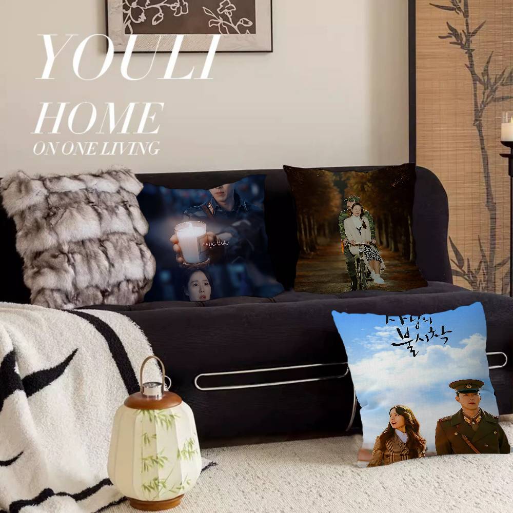 Korean Crash Landing On You Personalized Pillow Dust Cover Bedroom Kids Party Decoration Pillowcase Birthday Children Gift