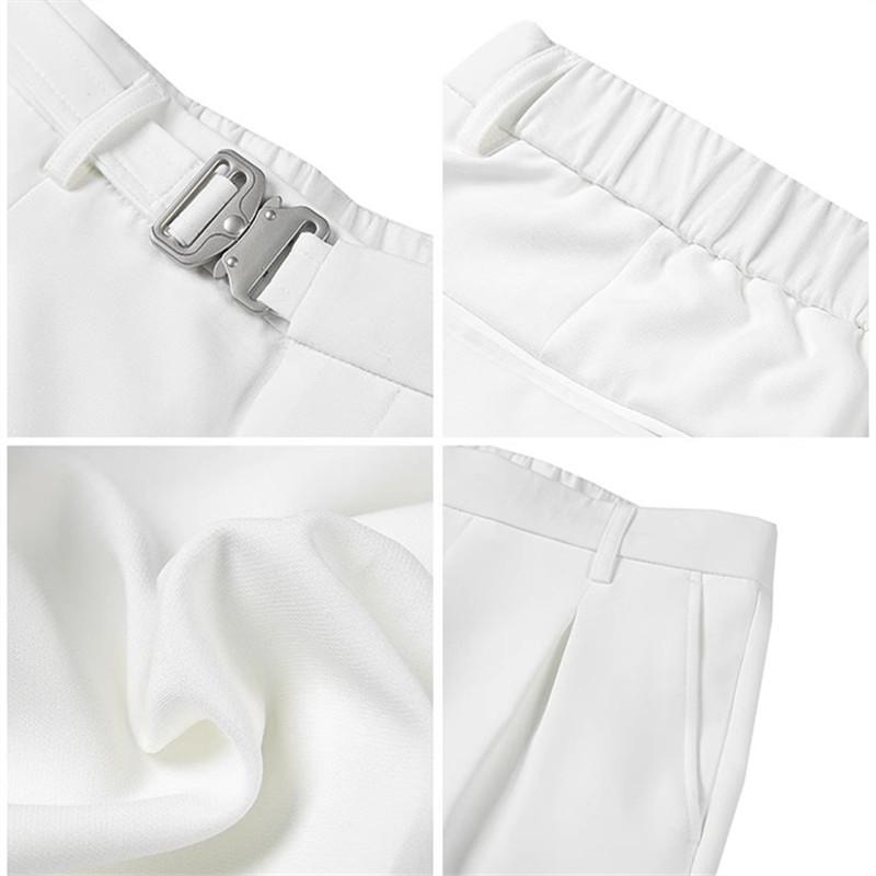 Летние мужские шорты с эластичной талией, однотонные, корейский стиль, облегающие, повседневные, мужские, прямые, молодежные, жизнерадостные, длиной до колена