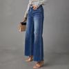 Wide Leg Straight Fashion Vintage Stretch Woman Jeans