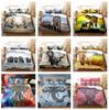 3D Elephant Bedding Set Giant Animal Down Duvet Cover 2/3 Piece Set for Boys, Teenagers, Men's Room Full Size Luxury Cover