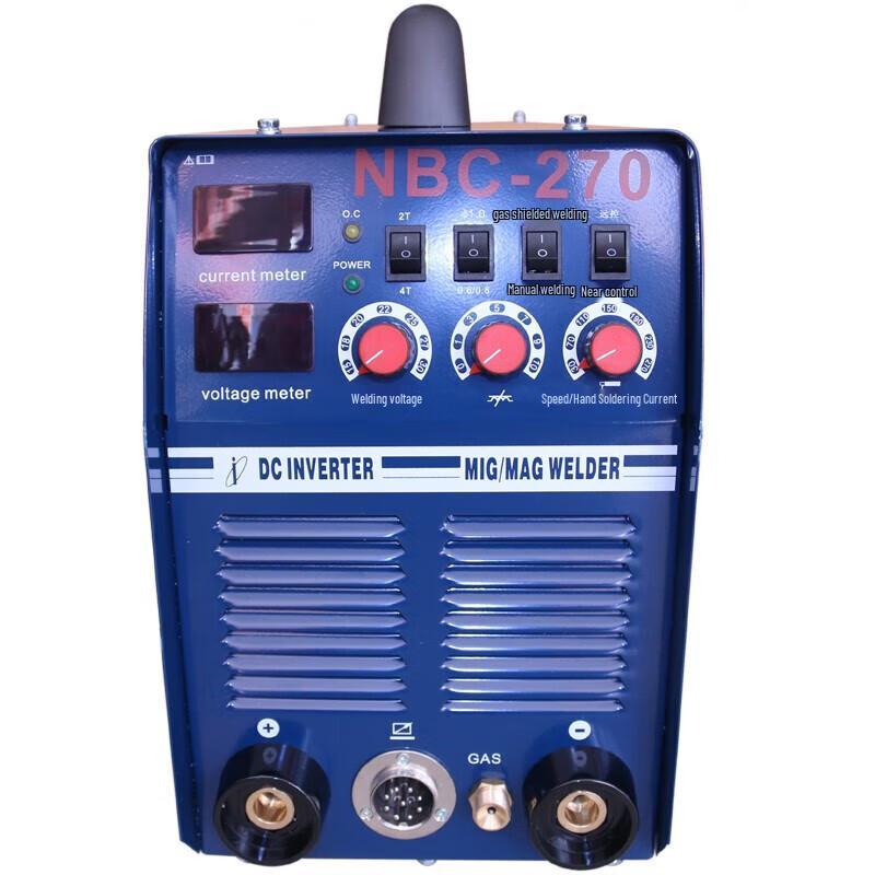 Двухцелевой сварочный аппарат Dongcheng с раздельной подачей защитного газа CO2, штекер CN (адаптер в комплекте)