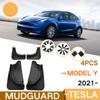 Car Mudflaps Mud Flaps Splash Guards Mudguardsfor Tesla Model Y -2023  Front Rear Fender Protector