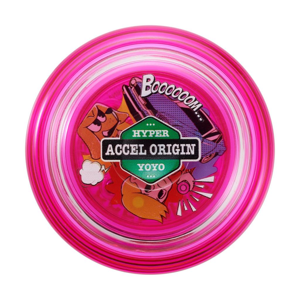 Hyper Yoyo Accel Accel Origin Рекомендуется для детей от 8 лет и старше [BANDAI] -Мультяшный розовый-