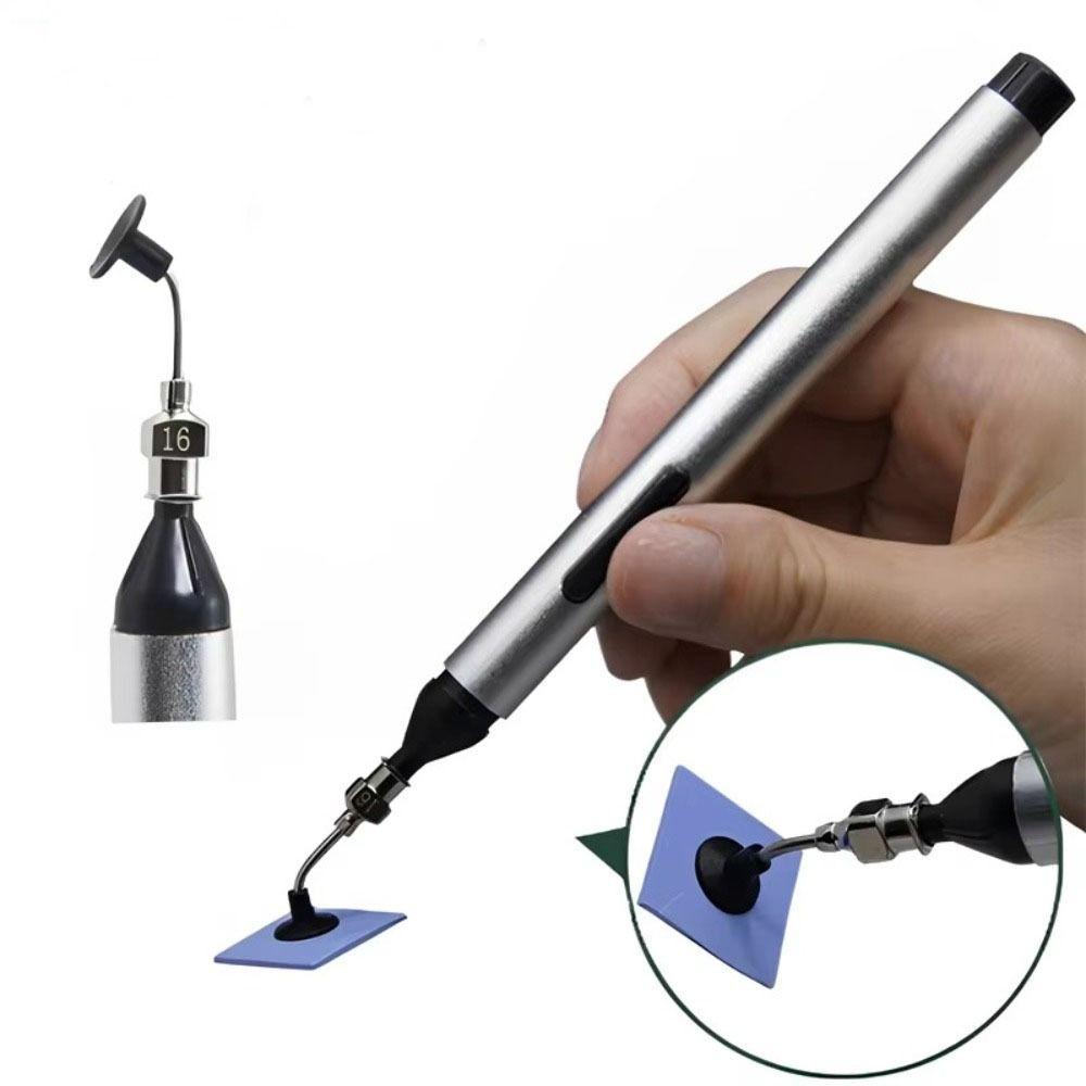 Сплав Вакуумная присоска Ручка многофункциональный Инструмент для захвата Ручная накачка Инструмент для ИС Альтернативный пинцет