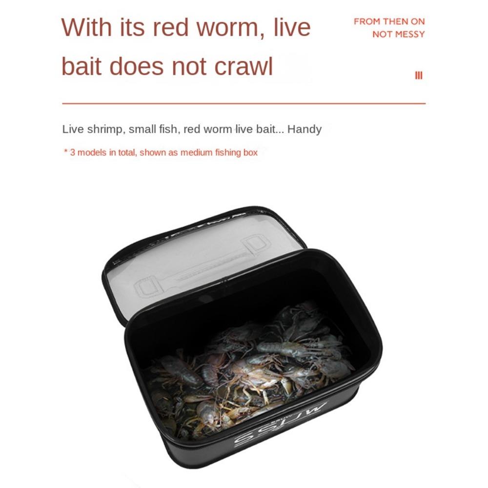 S M L Складной уличный резервуар для воды Дышащее рыболовное ведро Новый ящик для живой рыбы Путешествия