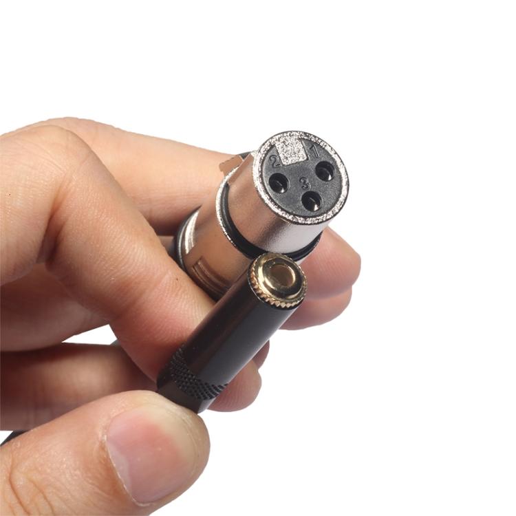 TC227K18-03 Аудиокабель 3,5 мм (гнездо) на XLR (гнездо), Длина: 0.3м