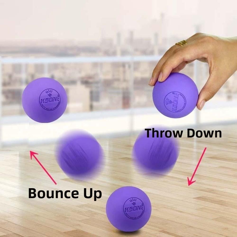 Silicone Fascia Massage Ball 6.35CM Muscle Relaxation Ball Creative Plantar Exerciser Sphere Men