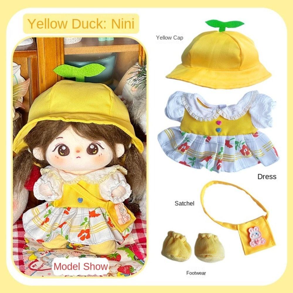 Pretty 20cm Cotton Doll Clothes Cute Girls Brithday Gift Trendy Hoodie (Only Clothes)