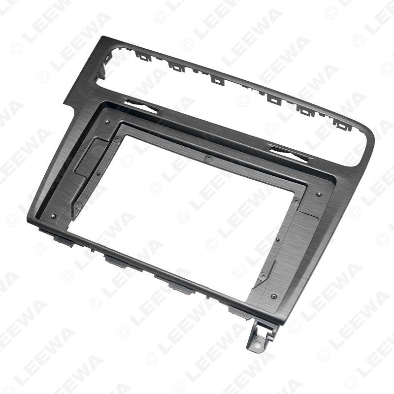 Фольксваген Гольф 7 (2014-2017) 10.1" Навигационный комплект Android, Панель с рамкой матовый серебристый/глянцевый черный