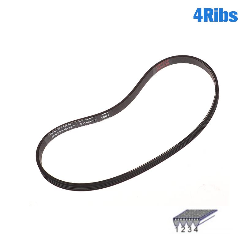 V-Belt Pj457 180J Rubber Belt 3/4/5/6 Ribs For Diy Rc Motor Transmission Belt