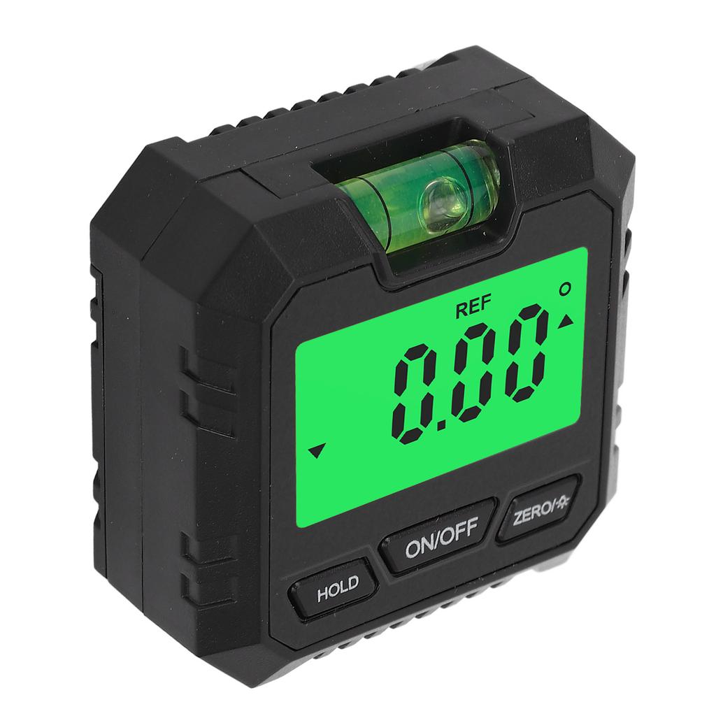 Digital Box Backlit LCD Display Magnetic Base 4 X 90 degrees Angle Gauge Meter Finder Protractor for Automotive Motorcycle