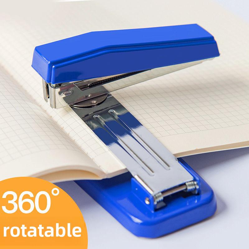 Домашний и школьный роторный степлер для учащихся начальной и средней школы, утолщение среднего шва для использования в офисе.