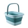 Weishan Folding Foot Bath Bucket with Heat Retention Function for Home Use, Lightweight and Easy Storage, Ideal for Spas, Foot Reflexology, Cold Feet