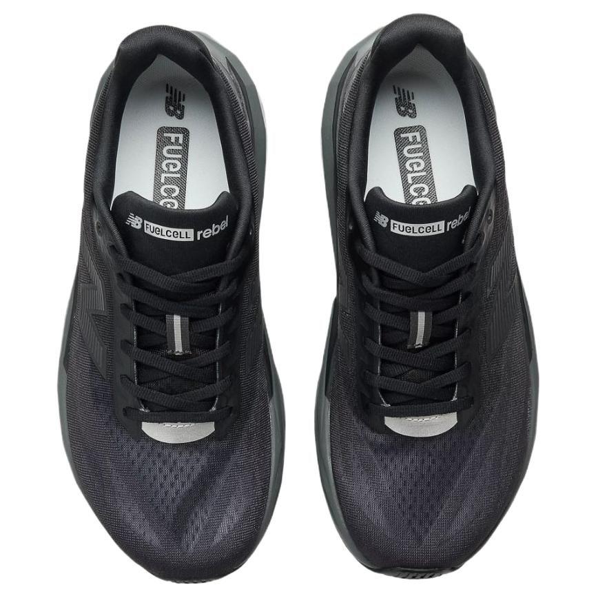 New Balance Кроссовки для бега FuelCell Rebel V5 Мягкие и удобные Устойчивые к истиранию Низкие Унисекс Черные MFCXLC5