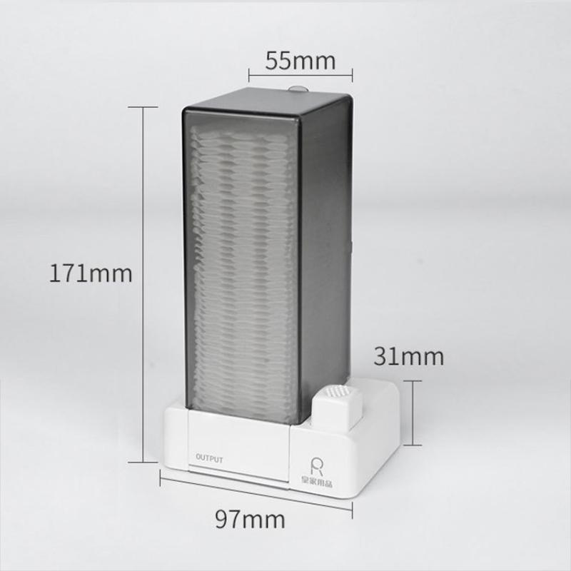 Косметическая коробка для хранения ватных дисков, автоматическое средство для снятия макияжа, бумажный органайзер, держатель, пылезащитный чехол, креативные инструменты для организации дома