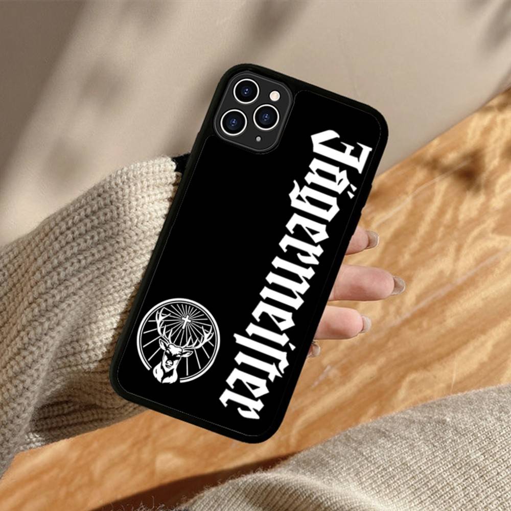 Hot J-JaegermeisterS PC+TPU Phone Case For IPhone 17 16 15 14 13 12 11 Pro Max Plus Kawaii Cartoon Cover
