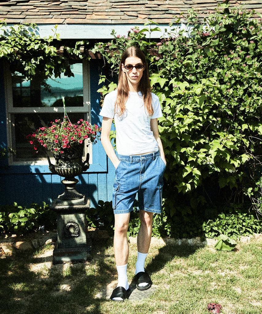 INSTANTFUNK Ms Cargo Shorts - Blue