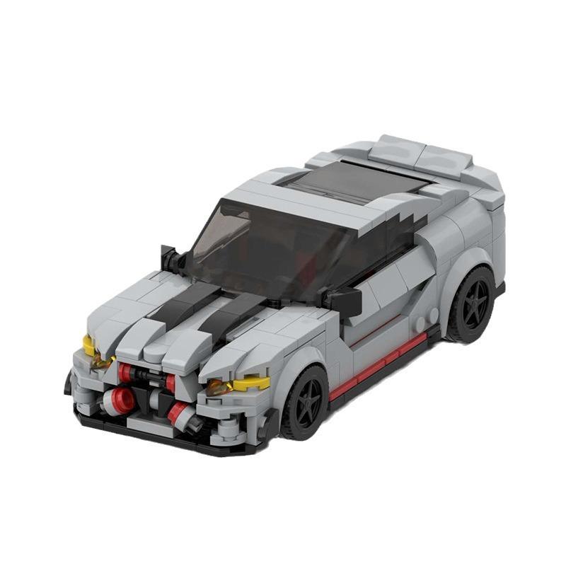 Детский MOC-112402 строительный блок гоночный автомобиль развитие интеллекта сборка модель 368 шт мальчиков день рождения рождественский подарок игрушка