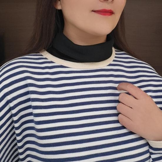 Yousheng Fake Collar Pull-Over False Collar High-Neck Design Double-Sided Velvet Cold-Proof Neck Protector Autumn Winter Decoration