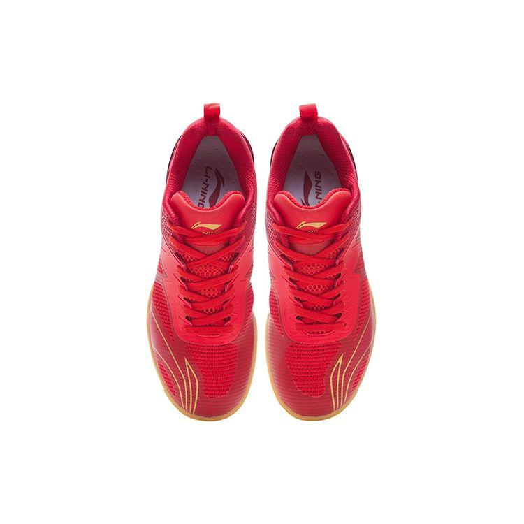 Кроссовки для настольного тенниса Li Ning Qilin 2.0 с низким верхом, мужские, огненно-красные APPR001-1