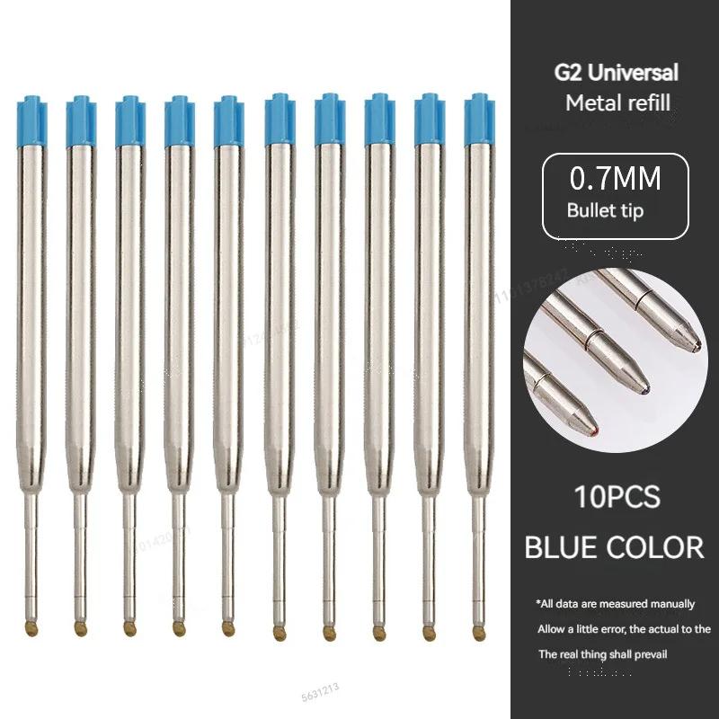 5-20 шт. L:3,9 дюйма / 99 мм Стержни для шариковых ручек G2, Medium Point, синие, красные, черные, для офисной канцелярии, школьных принадлежностей