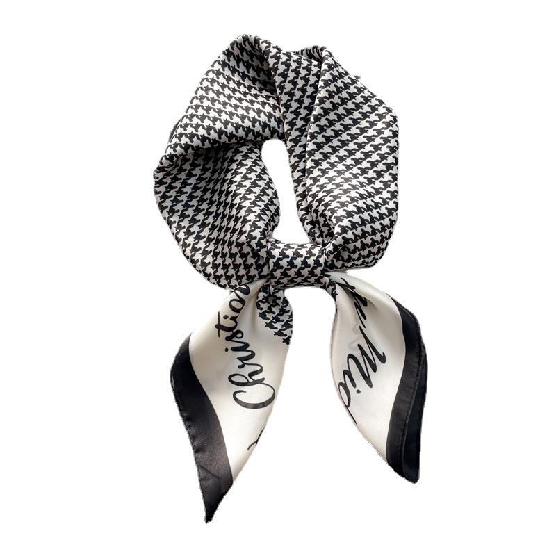 70 * 70 см новый шелковый маленький квадратный шарф для защиты шеи женщин профессиональный шарф универсальный шарф для волос шарф