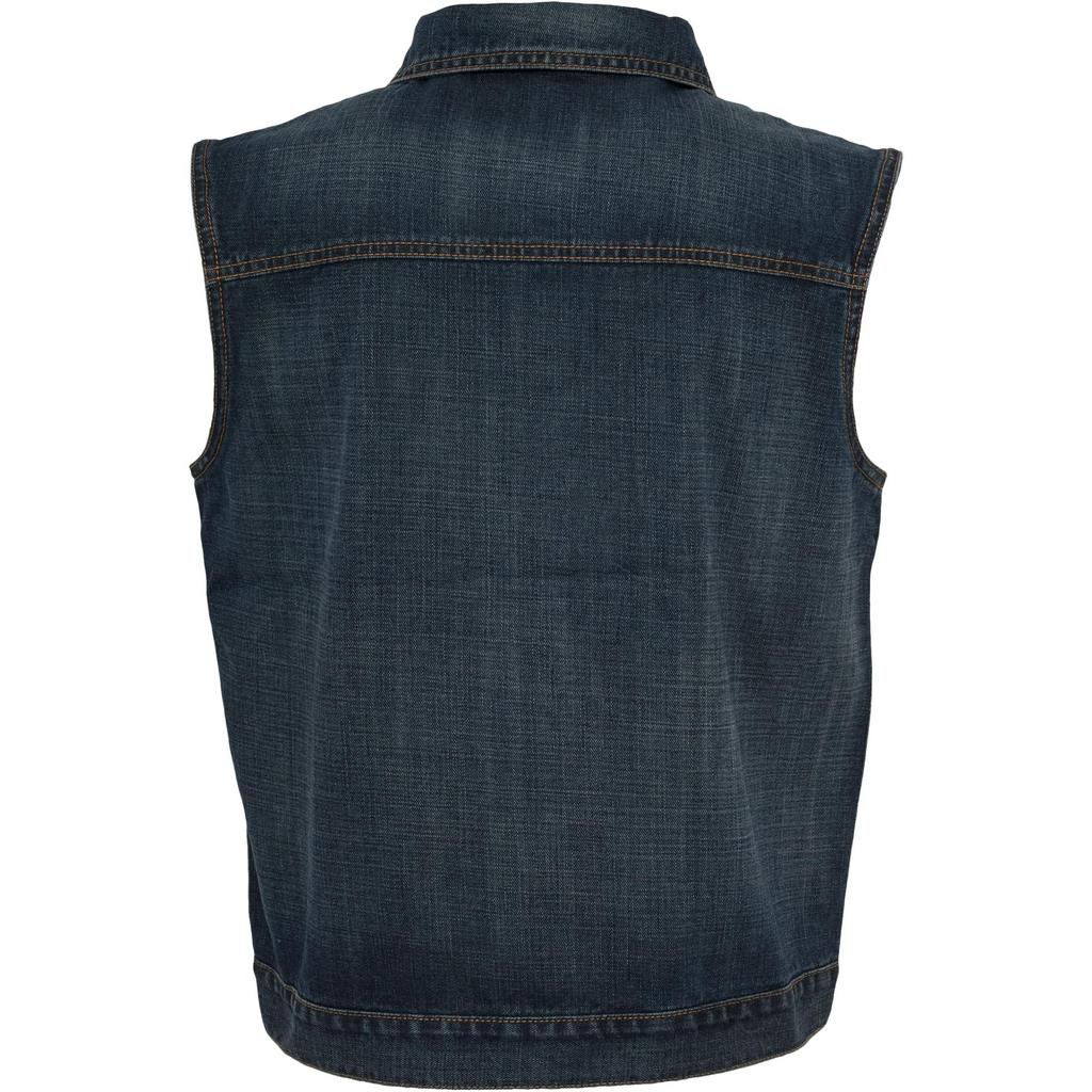 Urban Classics Mens Denim Gilet