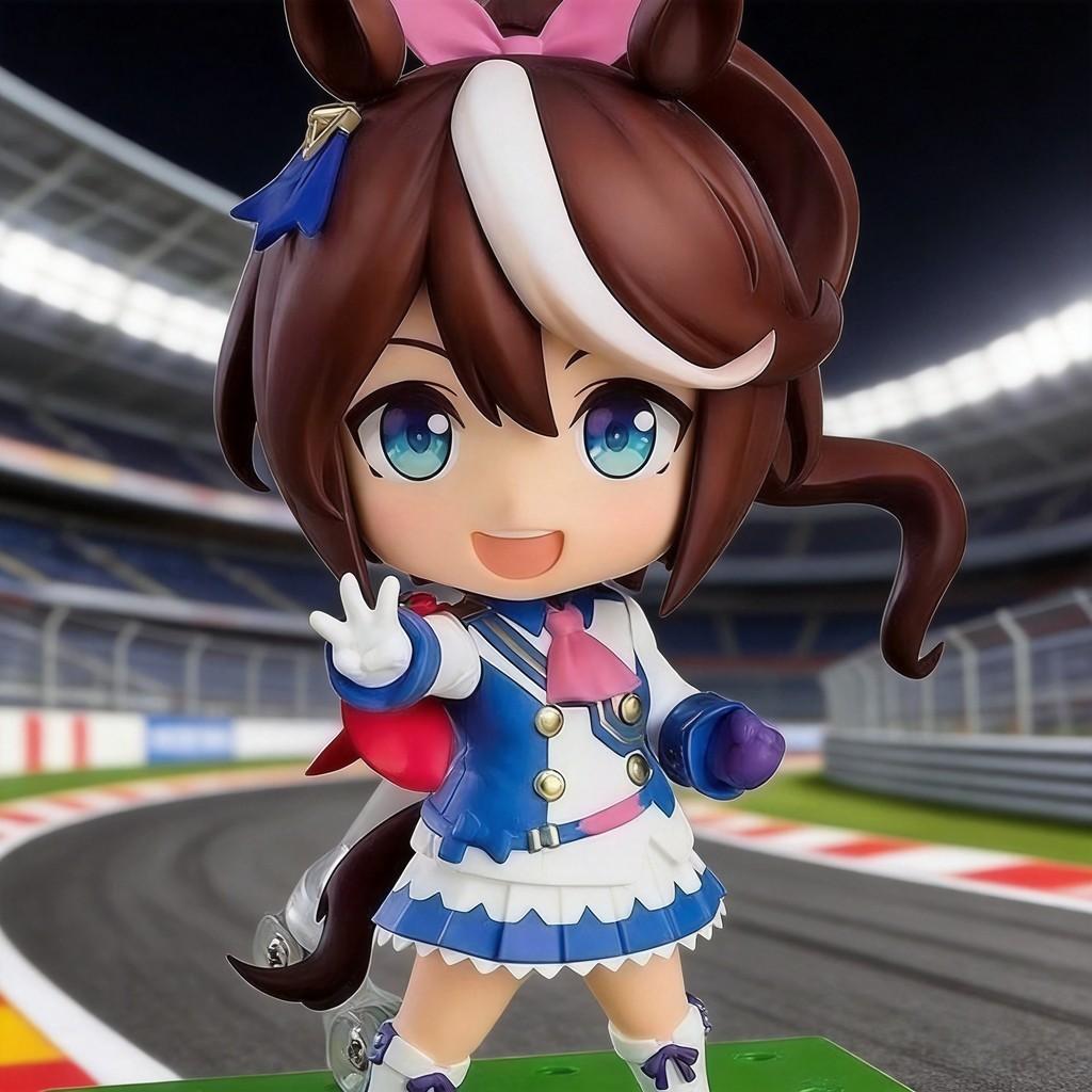 ПВХ фигурка Uma Musume, модель, игрушка со сменными лицами для коллекционеров и фанатов