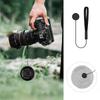 Lens Cap Set of Drop Prevention Loss for DSLR and Mirrorless Cap and Pocket [DFsucces] Straps, 4, Straps, Prevention, Cameras, Double-Sided Tape, Lid,