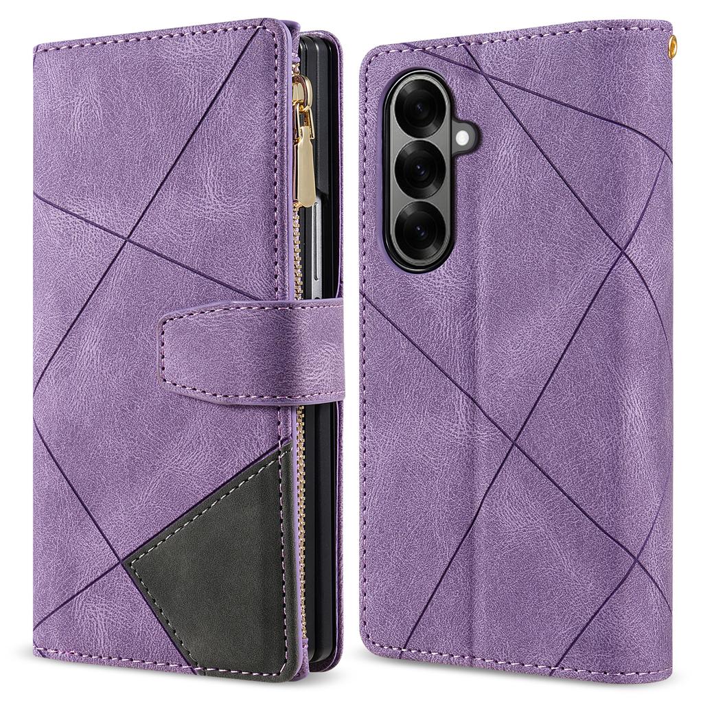 Деловой флип-чехол из кожи для Samsung Galaxy Z Fold 7 6 5 4 3 5G Fold7 Fold6 Кошелек с держателем для карт Сумка ЧехолС ремешком Etui