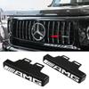 1 шт. ABS AMG решетка радиатора эмблема наклейка на решетку значок наклейка для AMG Mercedes-Benz W463 W464 W461 G63 G65 Автомобильные аксессуары