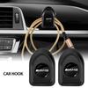 Mini Car Hooks Black Self Adhesive Invisible Hooks Interior Storage Holder For Mercedes Benz AMG W212 W205 W246 W177 W176 W213 GLC GLE GLS ML Welcome