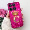 Чехол для Motorola Edge 60 Pro 2025 Роскошные Буквы Короны Мягкий Силикон Черная Крышка Телефона Для Moto Edge 60 Fusion 60s Edge60 Funda