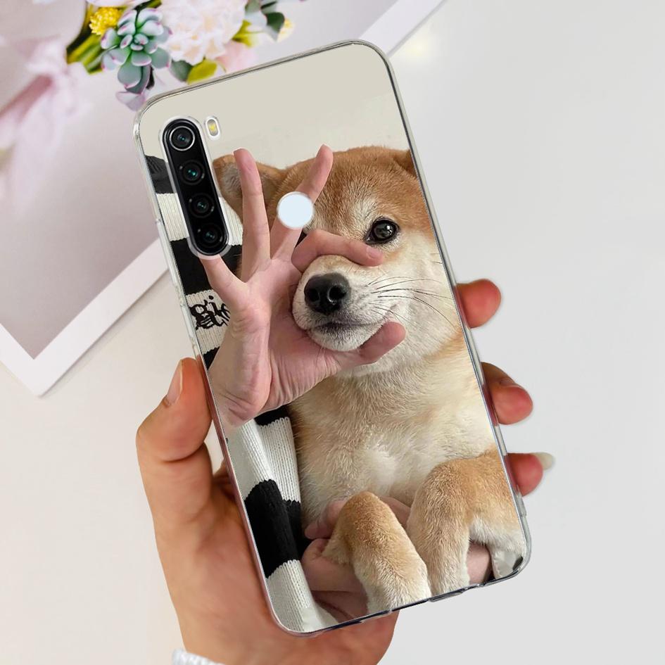 Для Xiaomi Redmi Note 8 Чехол Милый Мультяшный Мягкий Силиконовый Чехлы Для Телефона Для Xiaomi Redmi Note 8T 8 t Чехол На Redmi Note8 Задняя Крышка