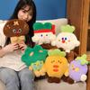 Creative Vegetables Mushroom Carrot Doll Plush Toy Broccoli Doll Children Play House Pillow Ragdoll