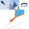 Eye-catching Blue Dolphin Kite Easy To Fly Perfect For Open Areas And Seaside